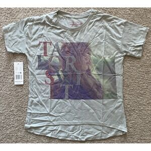 Taylor Swift 2012 "Red" Shirt‎ Cropped High/Low Size Youth Small